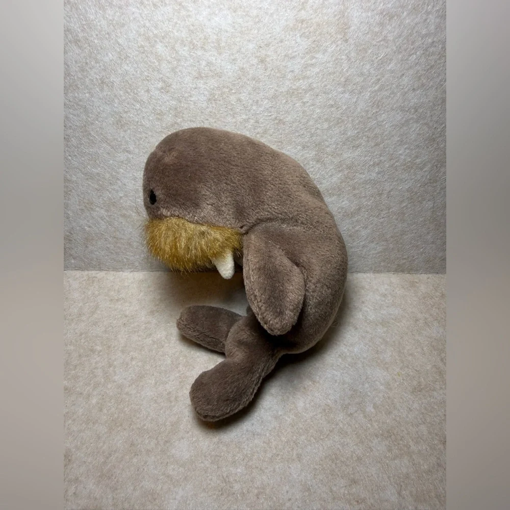 Vintage Rare Ty Beanie Babies Jolly The Walrus Plush Kids Toy 1996